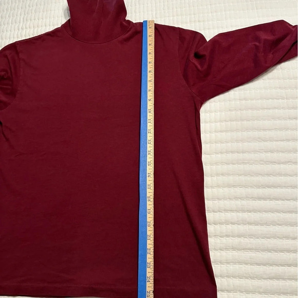 Lobo by “Pendleton “Burgundy Turtleneck - Maroon Long Sleeve Top Size: L (i9 - Picture 7 of 11